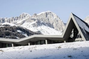 NOA adds an Alps skyline-inspired extension to a spa hotel in the Dolomites