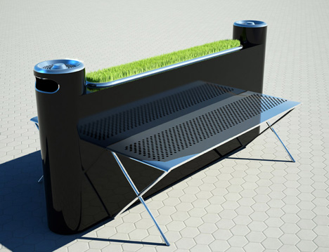 A Bench Just for Smokers